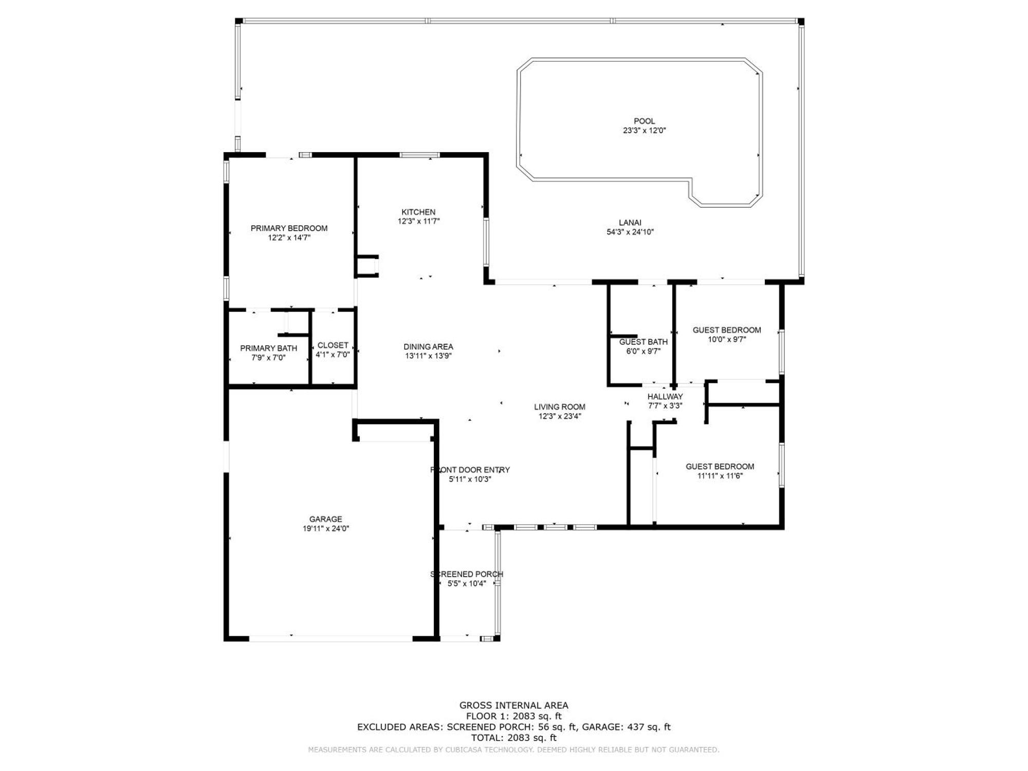 קייפ קורל Serenity Waterfront Villa With King Suite, Private Pool, Great Lanai Enclosure And Long Water Views מראה חיצוני תמונה